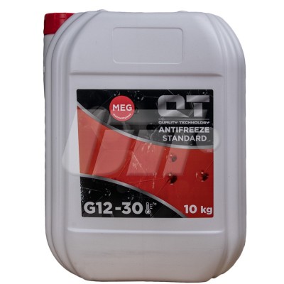 Антифриз STANDARD -30 G12 (Червоний) 10л QT5513010 QT-OIL - купити в магазині запчастин по Україні
