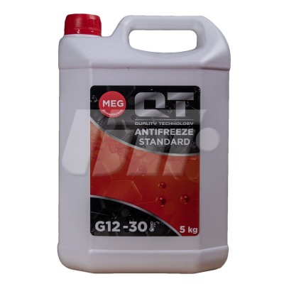 Антифриз STANDARD -30 G12 (Червоний) 5л QT551305 QT-OIL - купити в магазині запчастин по Україні