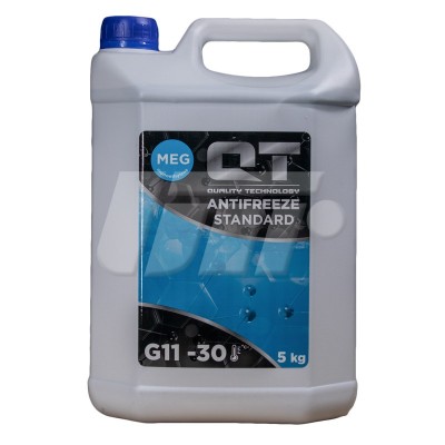 Антифриз STANDARD -30 G11 (Синій) 5л QT553305 QT-OIL - купити в магазині запчастин по Україні