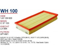 Воздушный фильтр WUNDER WH100 WH100 WUNDER - купить в магазине запчастей по Украине