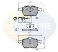 CBP11025 COMLINE - купити в магазині запчастин по Україні