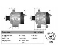 DAN1098 DENSO - купить в магазине запчастей по Украине