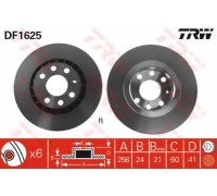 DF1625 TRW - купить в магазине запчастей по Украине