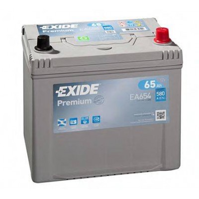 Стартерная аккумуляторная батарея EA654 EXIDE - купити в магазині запчастин по Україні
