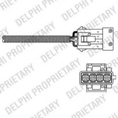 Лямбда-зонд ES1079512B1 DELPHI - купить в магазине запчастей по Украине