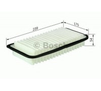 Воздушный фильтр BOSCH F 026 400 114 F026400114 BOSCH - купить в магазине запчастей по Украине