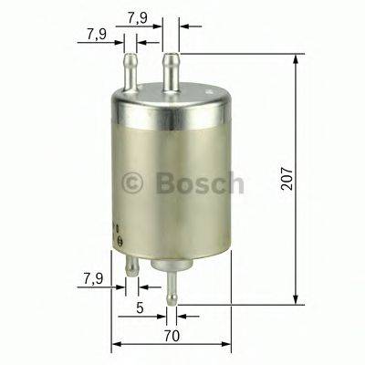 Топливный фильтр F026403000 BOSCH - купити в магазині запчастин по Україні