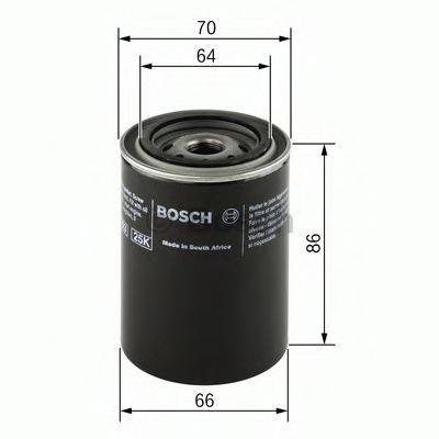 Масляный фильтр F026407025 BOSCH - купить в магазине запчастей по Украине