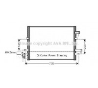 Конденсатор, кондиционер AVA QUALITY COOLING FDA5377 FDA5377 AVA QUALITY COOLING - купить в магазине запчастей по Украине