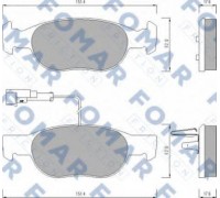 Комплект тормозных колодок, дисковый тормоз FOMAR Friction FO 624381 FO624381 FOMAR Friction - купити в магазині запчастин по Україні