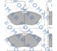 Комплект тормозных колодок, дисковый тормоз FOMAR Friction FO 629481 FO629481 FOMAR Friction - купить в магазине запчастей по Украине