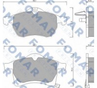 FO666681 FOMAR Friction - купити в магазині запчастин по Україні