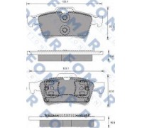 FO686781 FOMAR Friction - купить в магазине запчастей по Украине