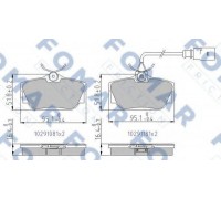 FO691181 FOMAR Friction - купити в магазині запчастин по Україні