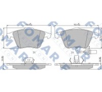 FO912281 FOMAR Friction - купить в магазине запчастей по Украине