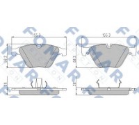 FO922681 FOMAR Friction - купить в магазине запчастей по Украине