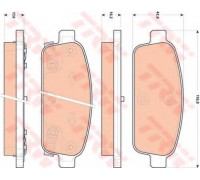 GDB1844 TRW - купить в магазине запчастей по Украине