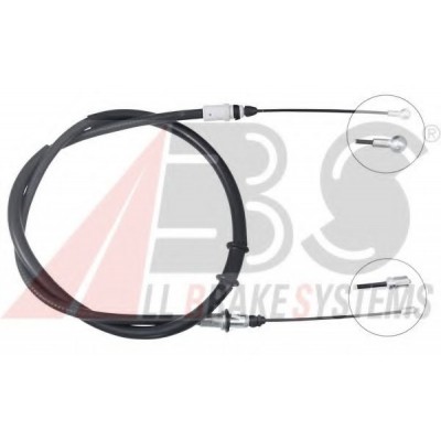 Трос, стояночная тормозная система K17593 A.B.S. - купити в магазині запчастин по Україні