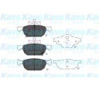Комплект тормозных колодок, дисковый тормоз KAVO PARTS KBP-2043 KBP2043 KAVO PARTS - купити в магазині запчастин по Україні