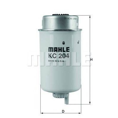 Топливный фильтр KC204 KNECHT - купить в магазине запчастей по Украине