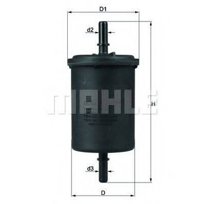Топливный фильтр KL4161 KNECHT - купить в магазине запчастей по Украине