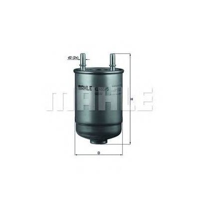 Топливный фильтр KL4855D KNECHT - купить в магазине запчастей по Украине