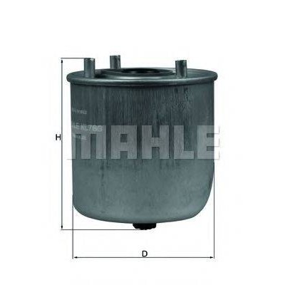 Топливный фильтр KL780 KNECHT - купить в магазине запчастей по Украине