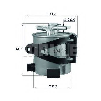 Топливный фильтр KLH4425 KNECHT - купить в магазине запчастей по Украине