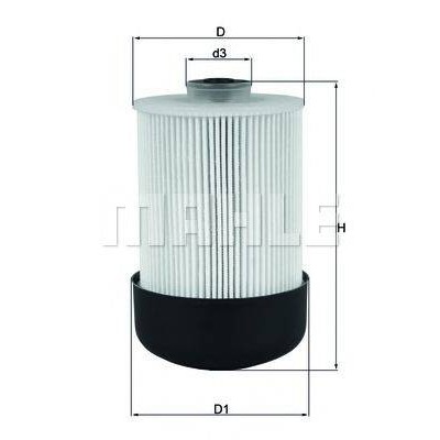 Топливный фильтр KX33822D KNECHT - купить в магазине запчастей по Украине