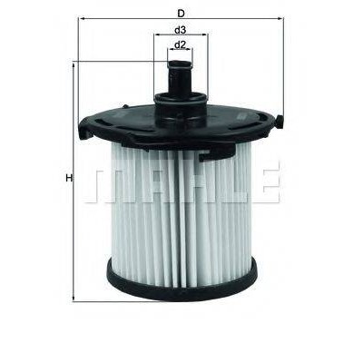 Топливный фильтр KX387D KNECHT - купить в магазине запчастей по Украине