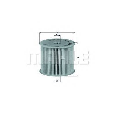 Топливный фильтр KX85D KNECHT - купить в магазине запчастей по Украине
