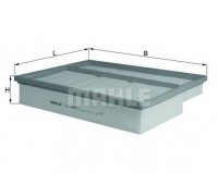 Воздушный фильтр KNECHT LX 439/1 LX4391 KNECHT - купить в магазине запчастей по Украине