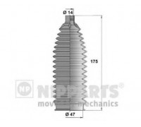 Комплект пылника, рулевое управление NIPPARTS N2845006 N2845006 NIPPARTS - купить в магазине запчастей по Украине