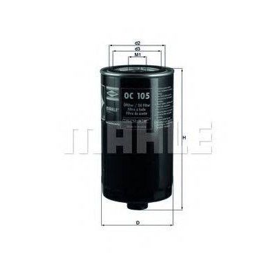 Масляный фильтр OC105 KNECHT - купить в магазине запчастей по Украине