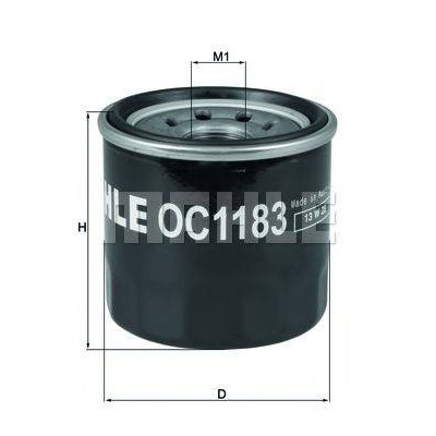 Масляный фильтр OC1183 KNECHT - купить в магазине запчастей по Украине