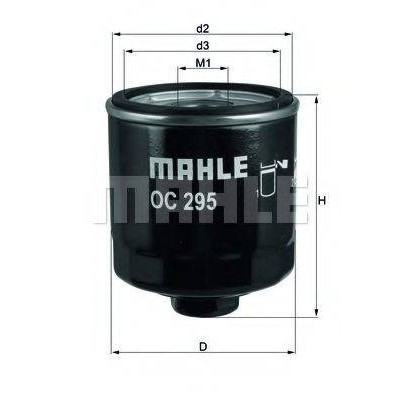 Масляный фильтр OC295 KNECHT - купить в магазине запчастей по Украине