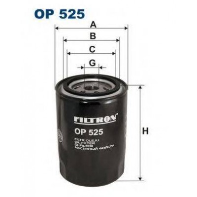 Масляный фильтр OP525 FILTRON - купить в магазине запчастей по Украине