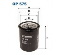 Масляный фильтр FILTRON OP575 OP575 FILTRON - купить в магазине запчастей по Украине