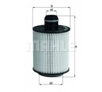 Масляный фильтр KNECHT OX 553D OX553D KNECHT - купить в магазине запчастей по Украине