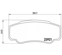 P23093 BREMBO - купить в магазине запчастей по Украине