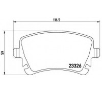 P85083 BREMBO - купить в магазине запчастей по Украине