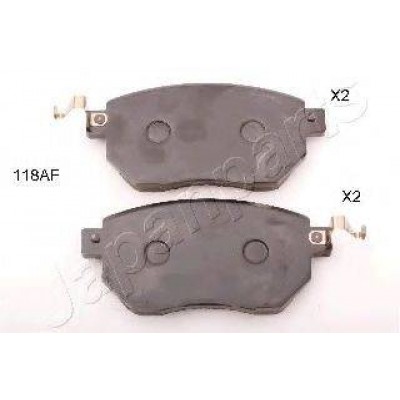 Комплект тормозных колодок, дисковый тормоз PA118AF JAPANPARTS - купить в магазине запчастей по Украине
