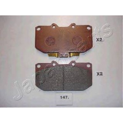 Комплект тормозных колодок, дисковый тормоз PA147AF JAPANPARTS - купити в магазині запчастин по Україні