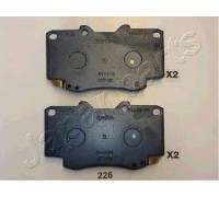 Комплект тормозных колодок, дисковый тормоз JAPANPARTS PA-226AF PA226AF JAPANPARTS - купити в магазині запчастин по Україні