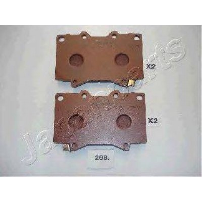 Комплект тормозных колодок, дисковый тормоз PA268AF JAPANPARTS - купить в магазине запчастей по Украине