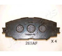 Комплект тормозных колодок, дисковый тормоз JAPANPARTS PA-269AF PA269AF JAPANPARTS - купити в магазині запчастин по Україні