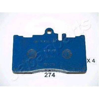 Комплект тормозных колодок, дисковый тормоз PA274AF JAPANPARTS - купити в магазині запчастин по Україні