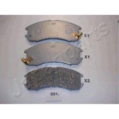 Комплект тормозных колодок, дисковый тормоз PA331AF JAPANPARTS - купити в магазині запчастин по Україні