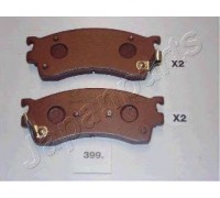 Комплект тормозных колодок, дисковый тормоз JAPANPARTS PA-399AF PA399AF JAPANPARTS - купити в магазині запчастин по Україні