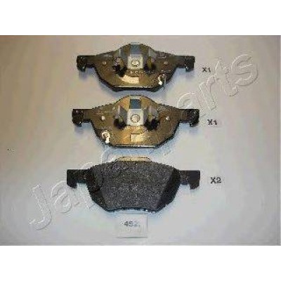 Комплект тормозных колодок, дисковый тормоз PA452AF JAPANPARTS - купить в магазине запчастей по Украине